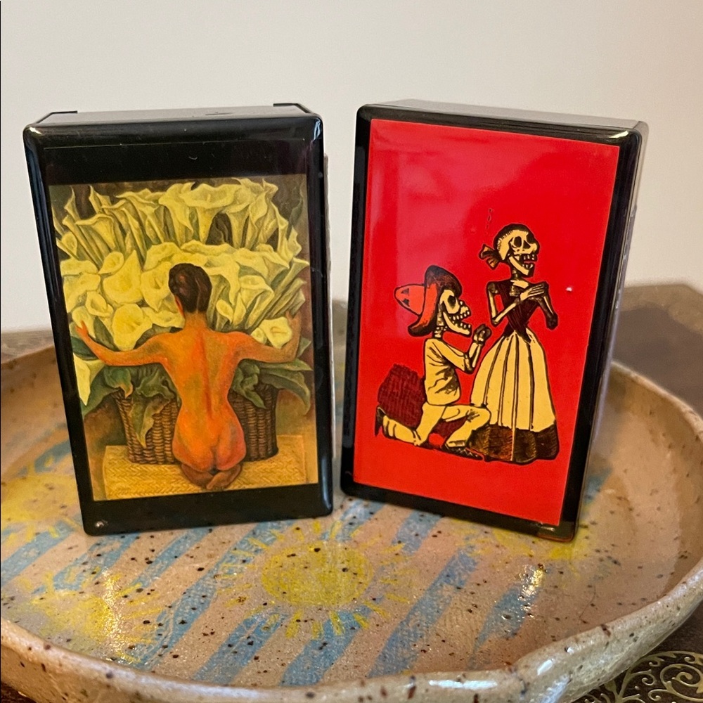 Mexican Art Themed Match Boxes (2)